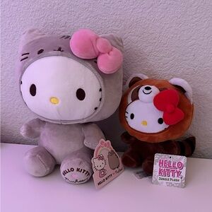 Pusheeb x hello kitty plushies